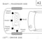 Anchor Industries Toyota Passenger Car L4 Cyl 2.0 91-89 Motor Mount, 8207 8207 - alternate 2
